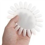 Paleta demonstrativa de decoração de unhas.