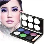 Conjunto de sombras contendo 6 cores